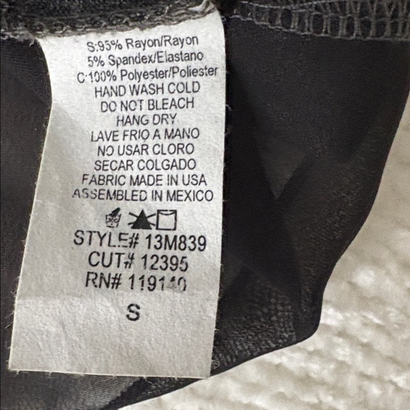 ISSI Charcoal Rhinestone Tank Top - Picture 5 of 5